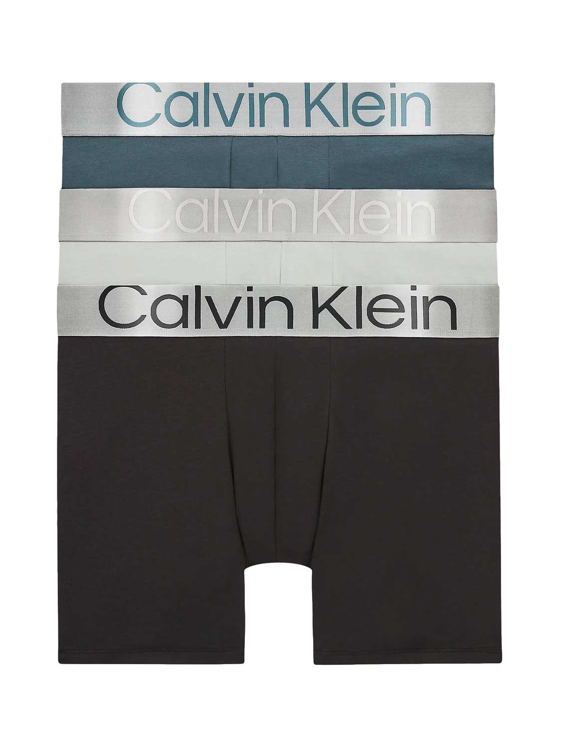 Calvin Klein - 3p Boxer Briefs - Reconsidered Steel -