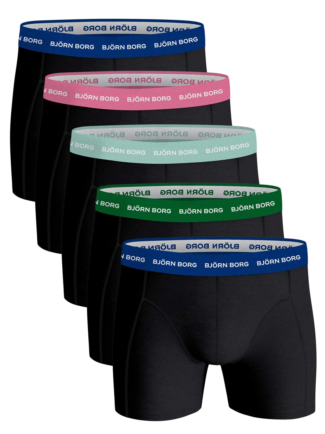 Björn Borg - Ess. Cotton Shorts - 5 pack -