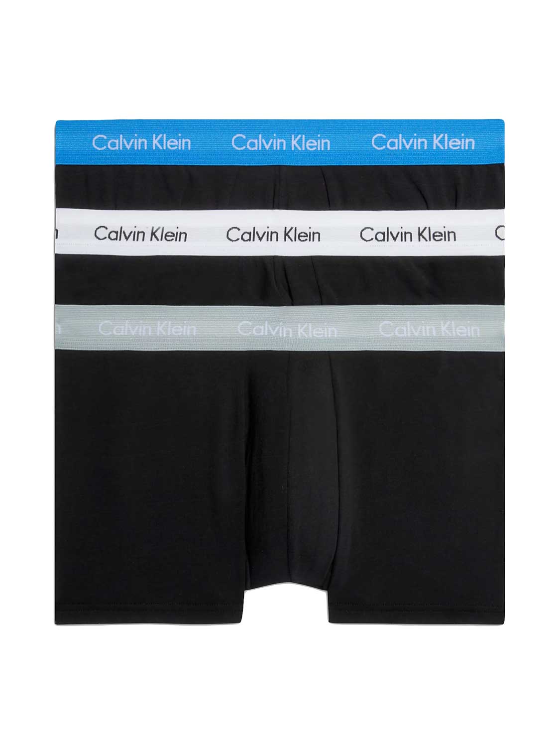 Calvin Klein 3p Low R Trunk Cotton Stretch