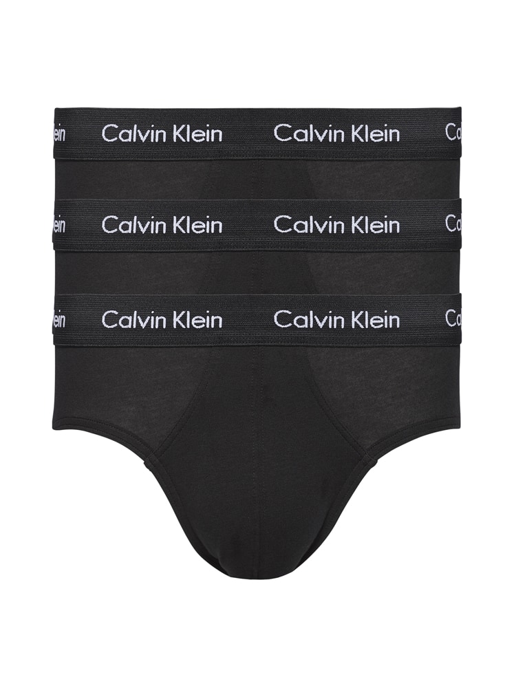 Calvin Klein 3p Hip Brief Cotton Stretch