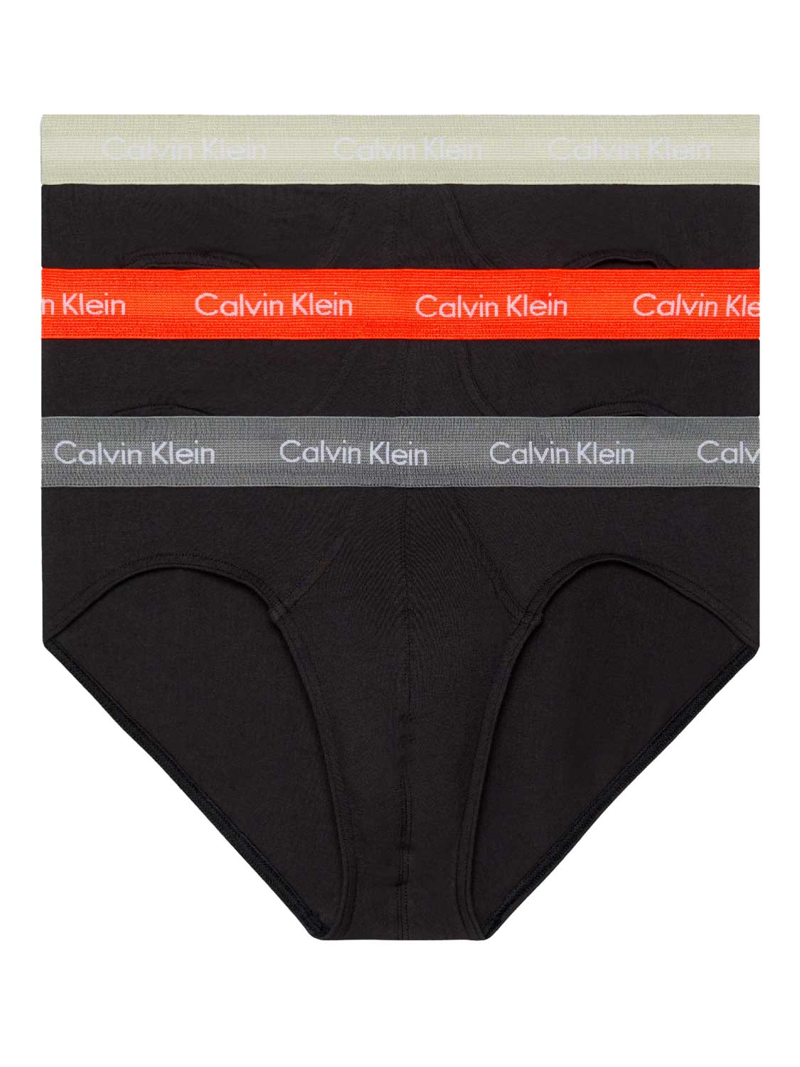 Calvin Klein 3p Hipbrief Cotton Stretch