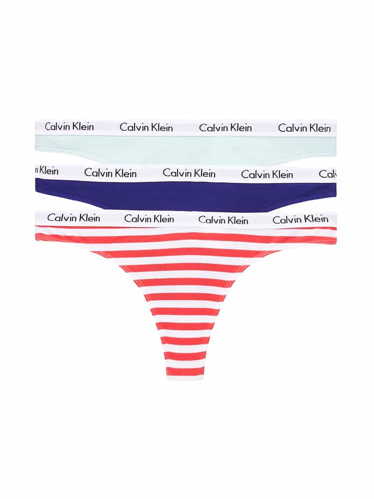 Calvin Klein - 3p Thong - Carousel -
