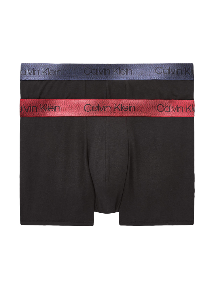 Calvin Klein 2p Trunk Heather Cotton