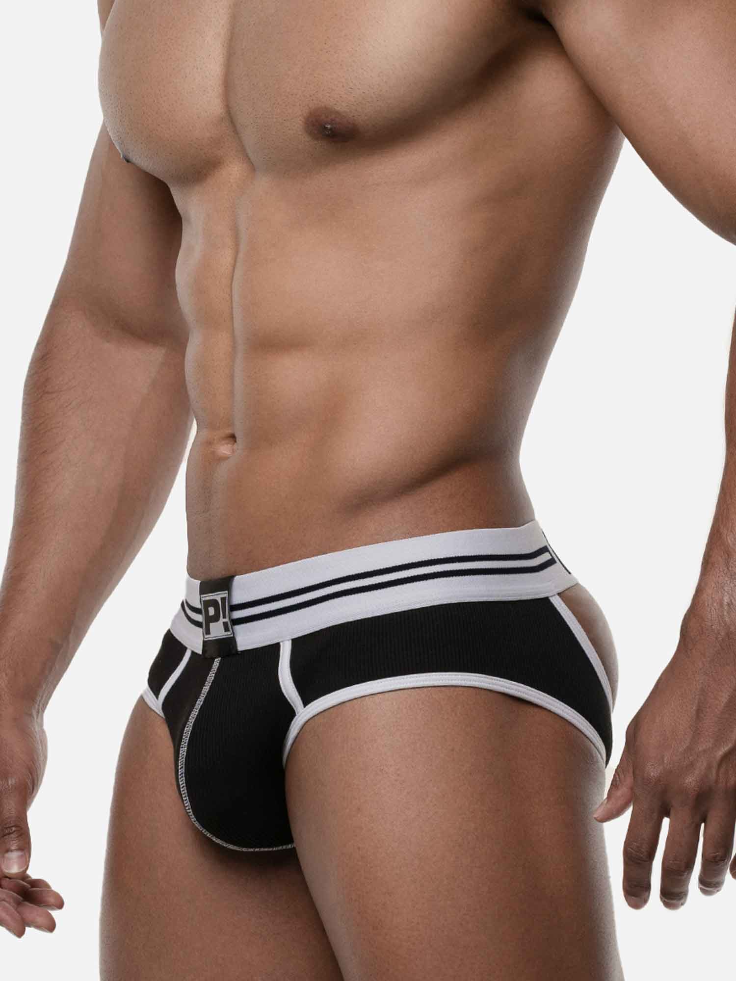 PUMP! - Backless Brief - Black -