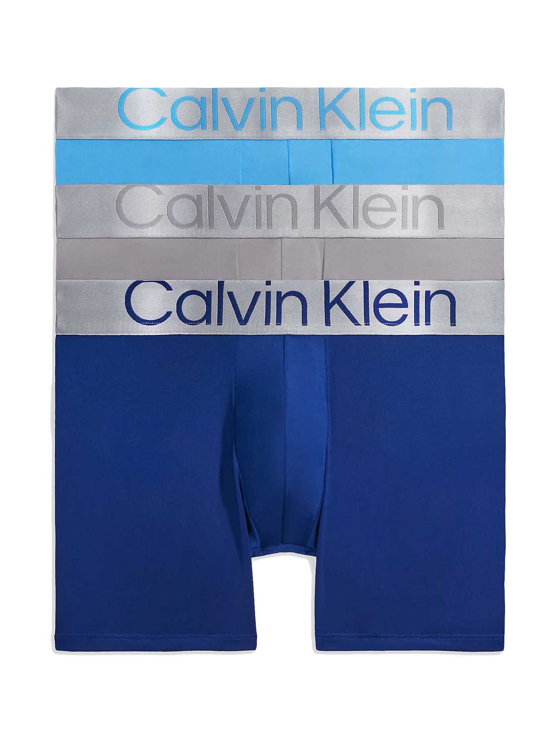 Calvin Klein 3p Boxer Briefs Steel Micro