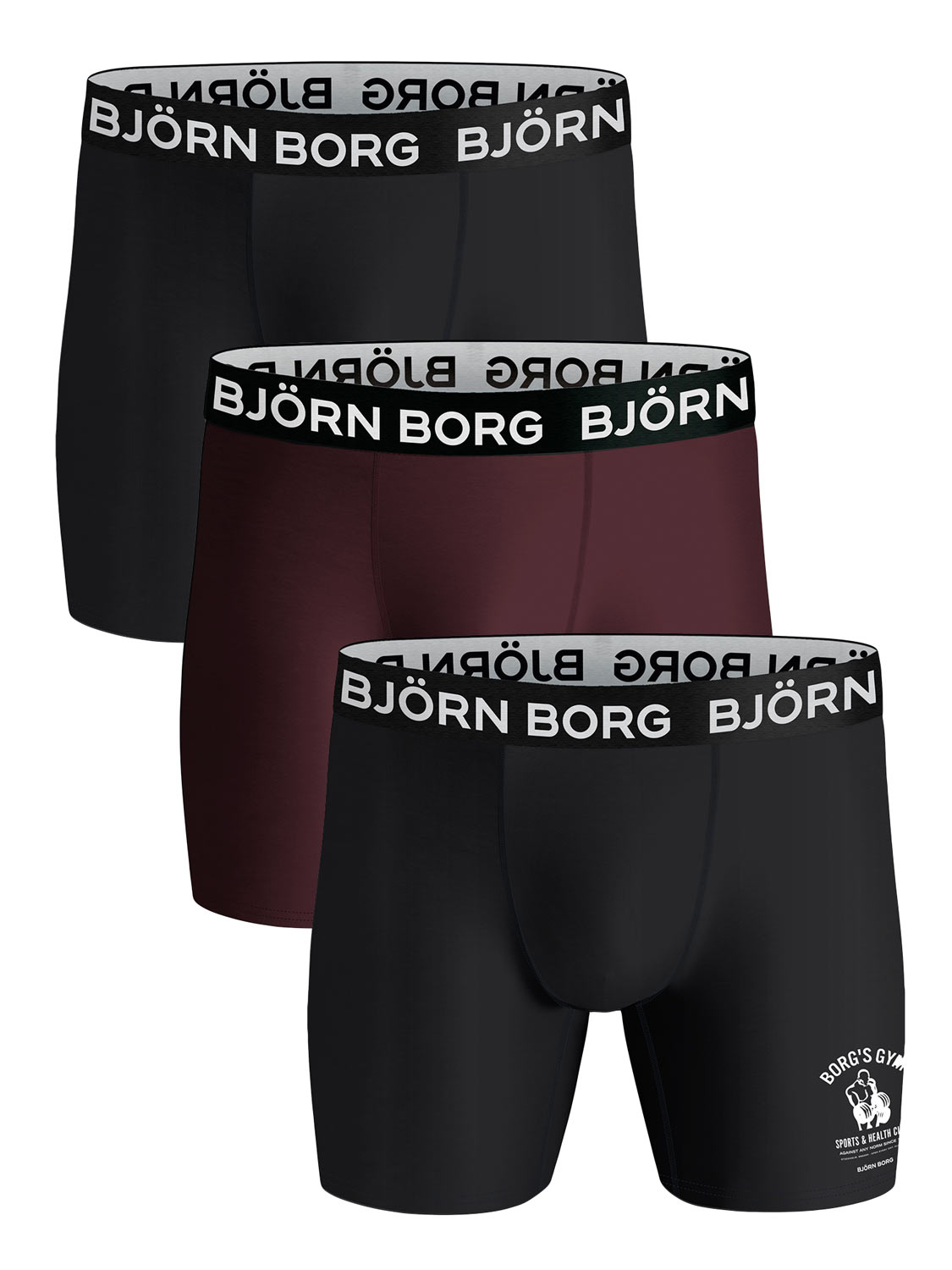 Bjorn Borg Performance maat M rood