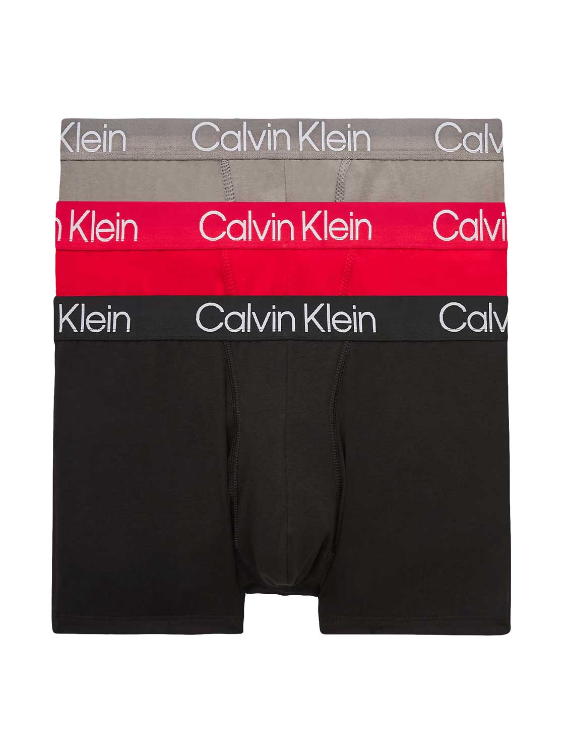Calvin Klein - Heren - 3-Pack Trunk - Blauw - L