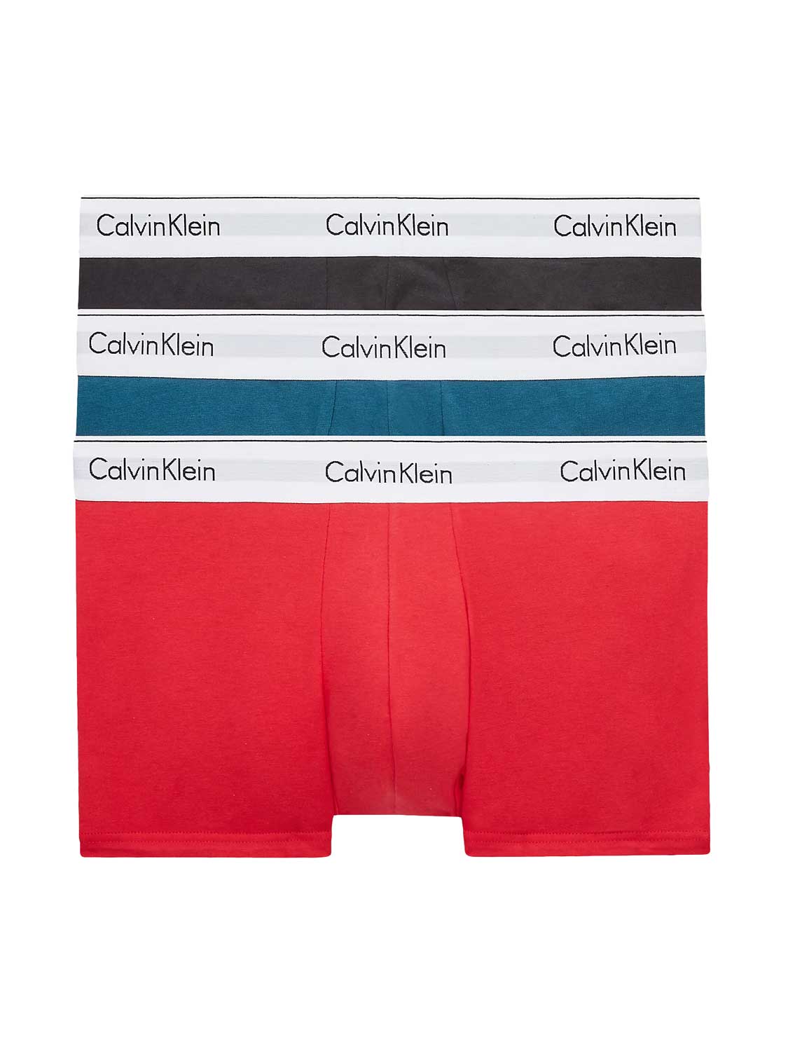 Calvin Klein - 3p Trunk - Cotton Stretch -