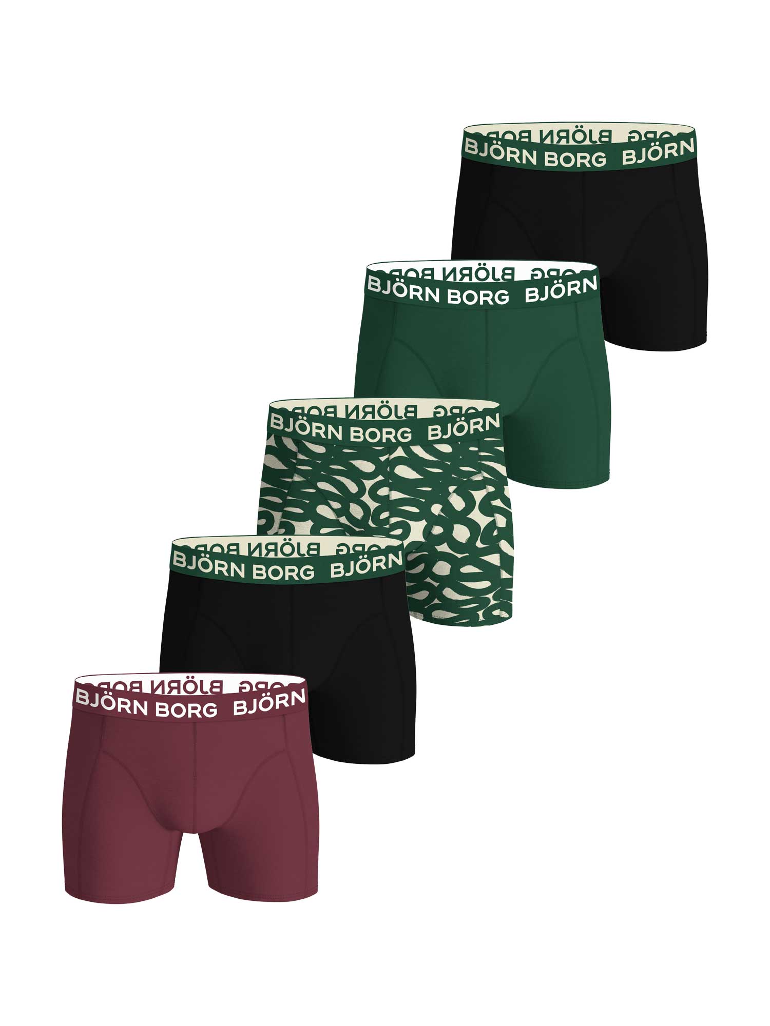 Björn Borg - 5p Boxer - Cotton Stretch -