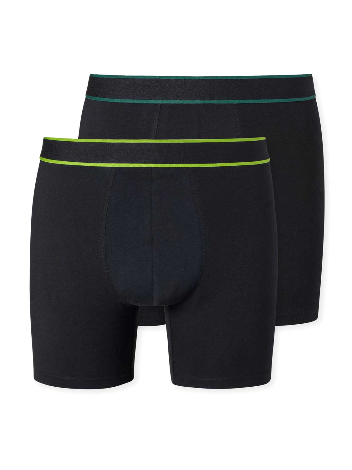 Schiesser 2PACK Long-Shorts Heren Onderbroek - Maat M
