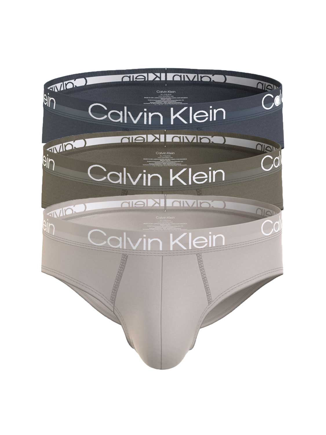 Calvin Klein - 3p Hipbrief - Modern Structure -