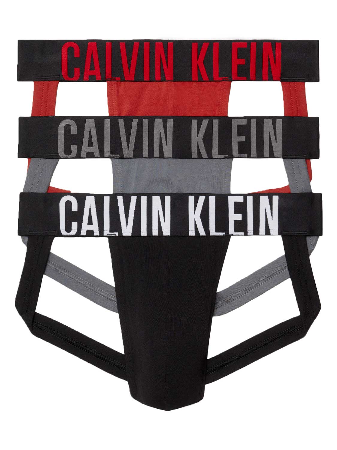 Calvin Klein 3-Pack Jockstraps heren - Cotton Stretch - L