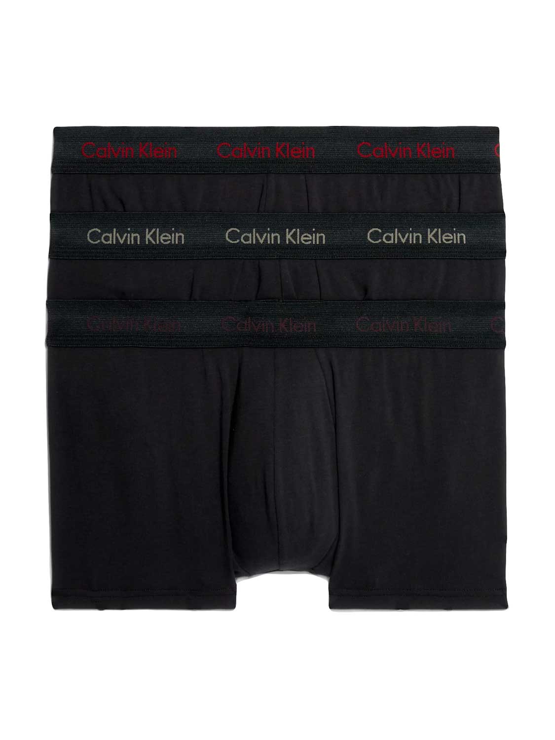 Calvin Klein 3P boxer trunks zwart CQ7 - XL