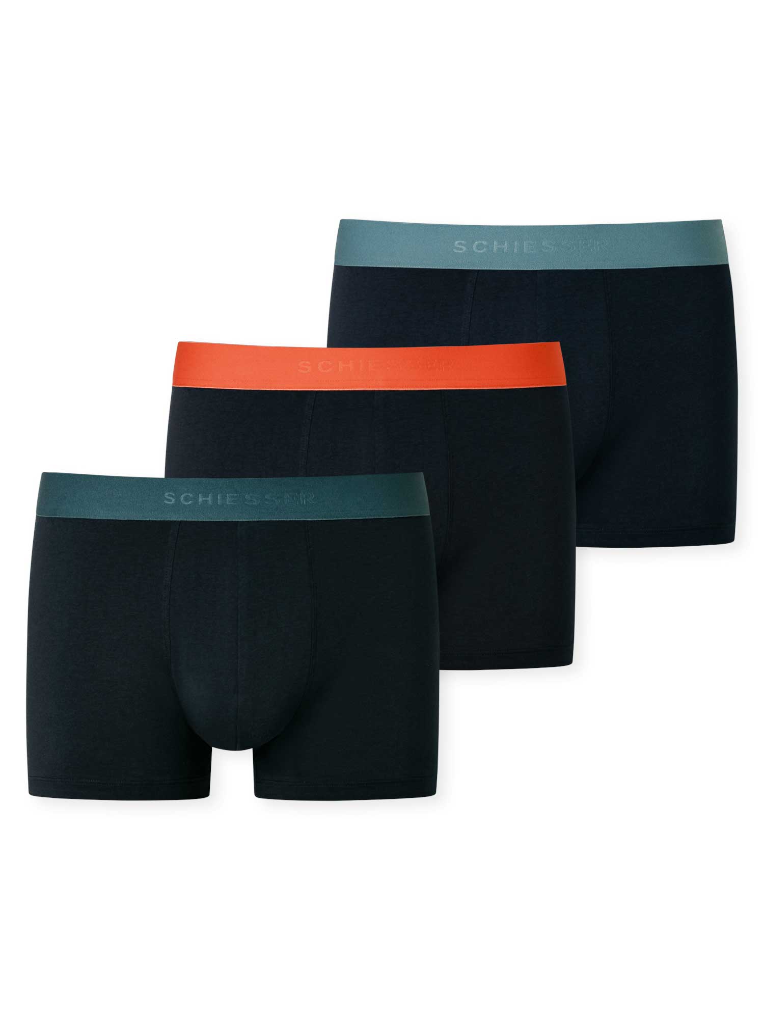 Schiesser - 3p Shorts - 95/5 -