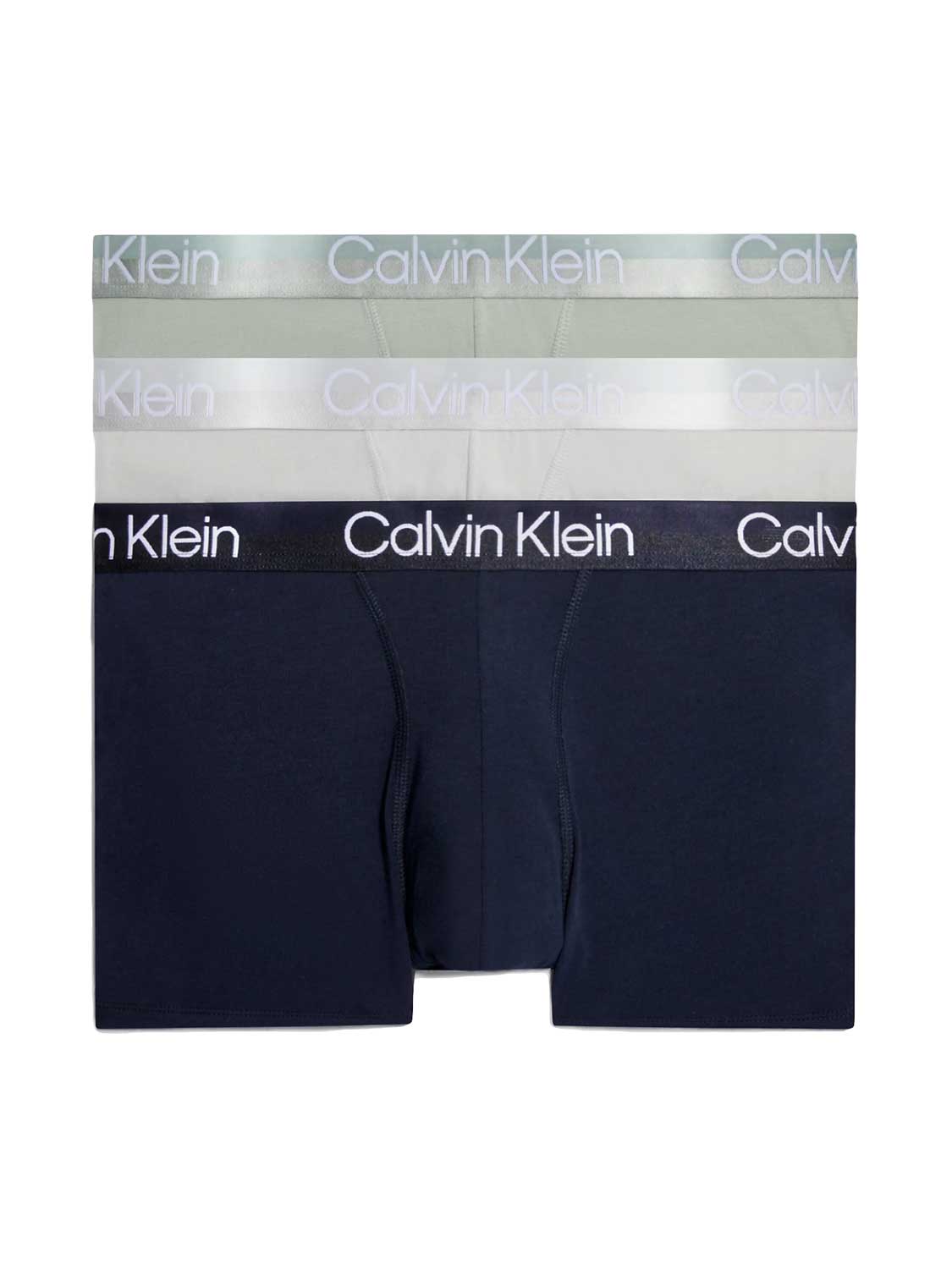 Calvin Klein 3p Trunk Modern Structure