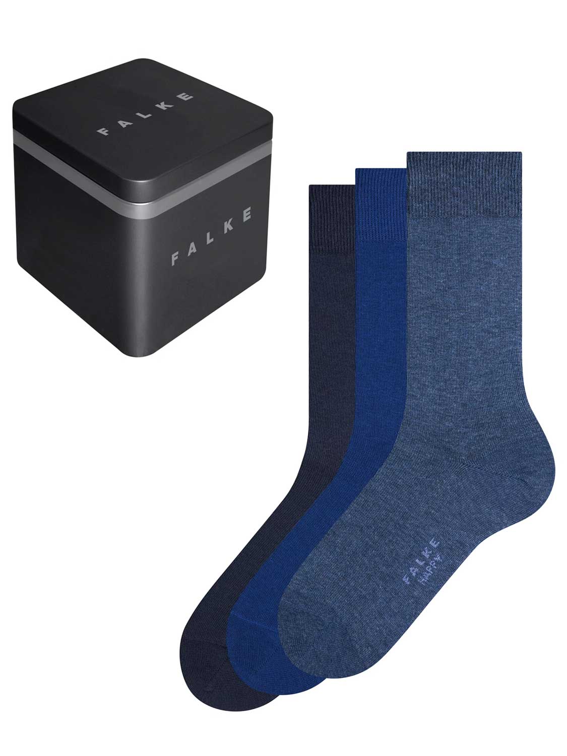 FALKE - 3p Socks - Happy Box - Men -