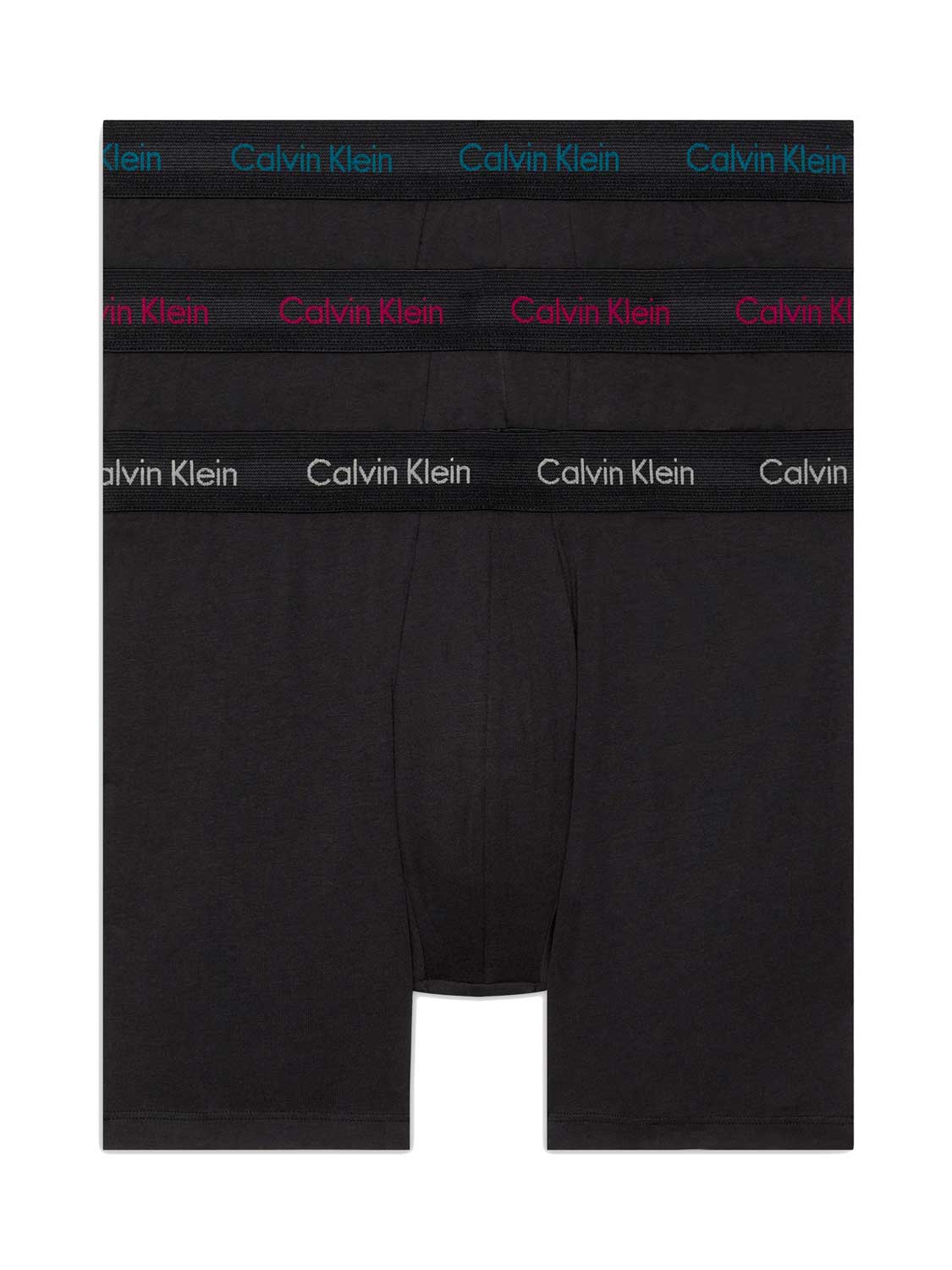 Calvin Klein 3p Boxer Briefs Cotton Stretch