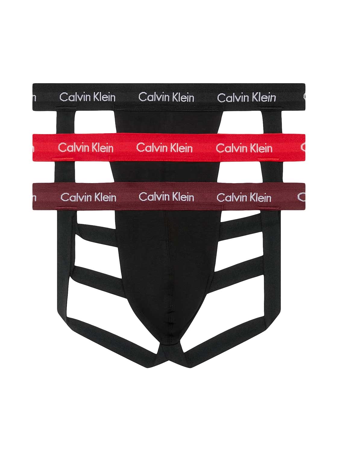 Calvin Klein 3p Jockstrap Cotton Stretch