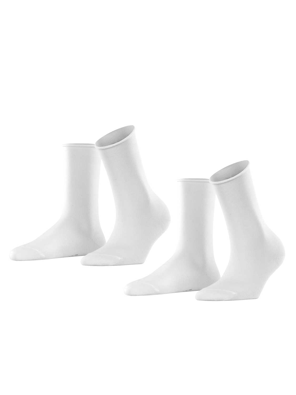 Esprit 2p Socks Basic Pure wit