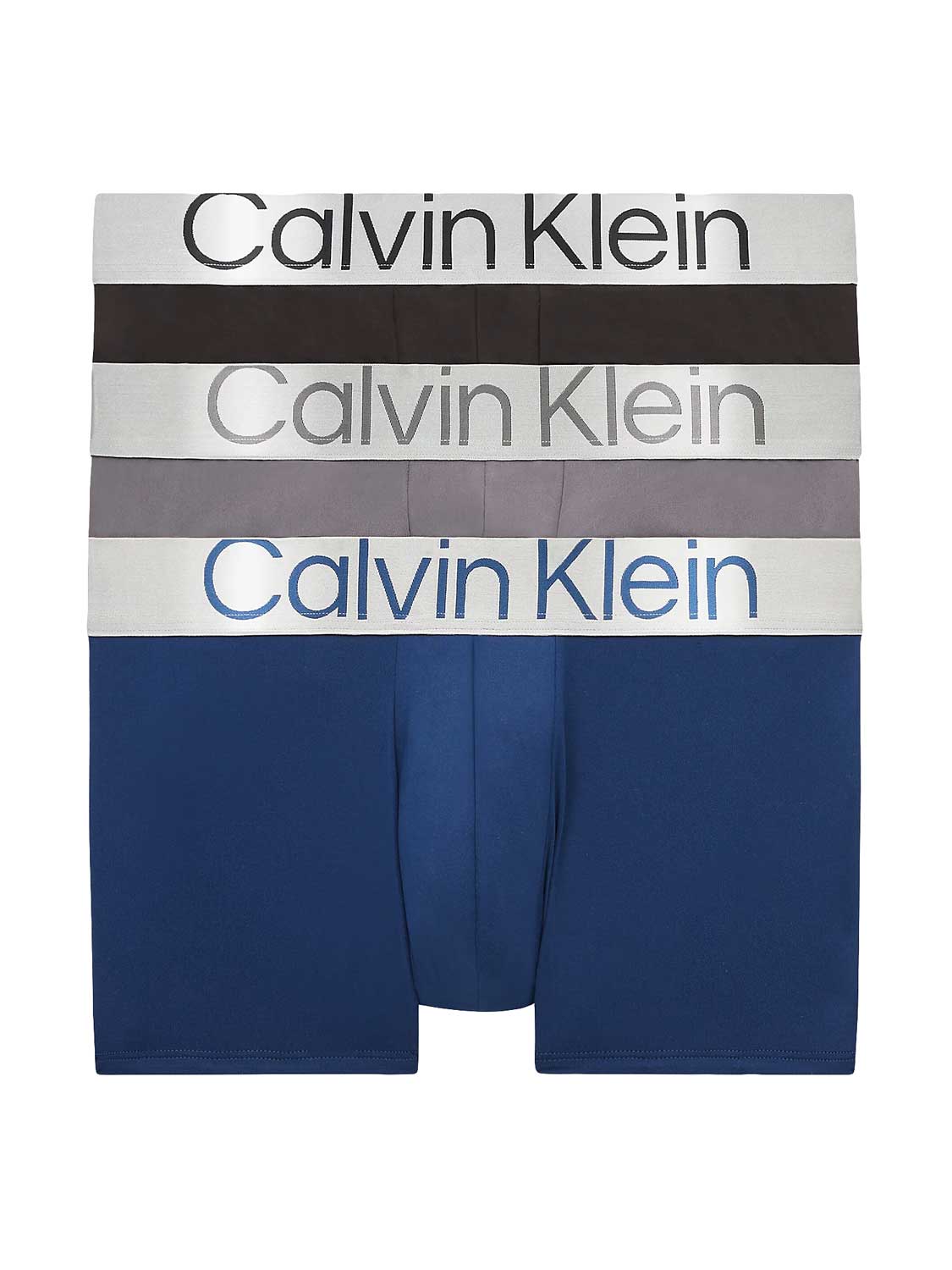 Calvin Klein 3p Low R Trunk Steel Micro