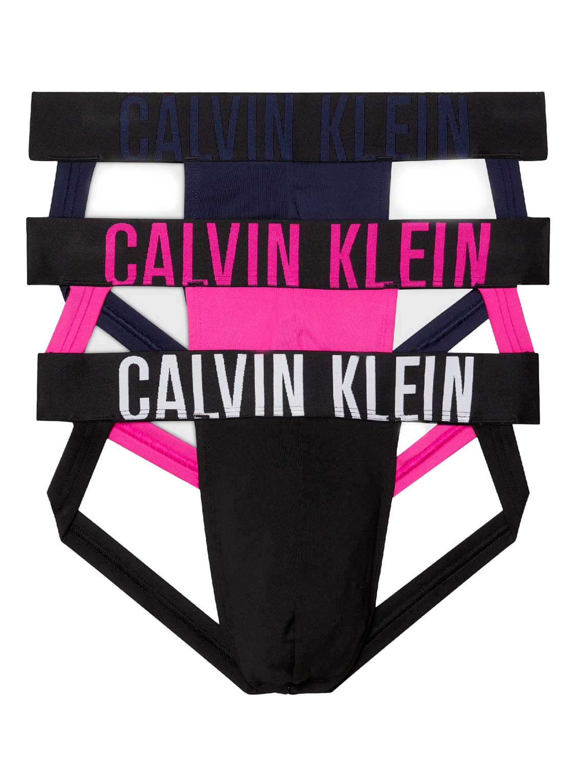 Calvin Klein - 3p Jockstrap - Intense Power C. -