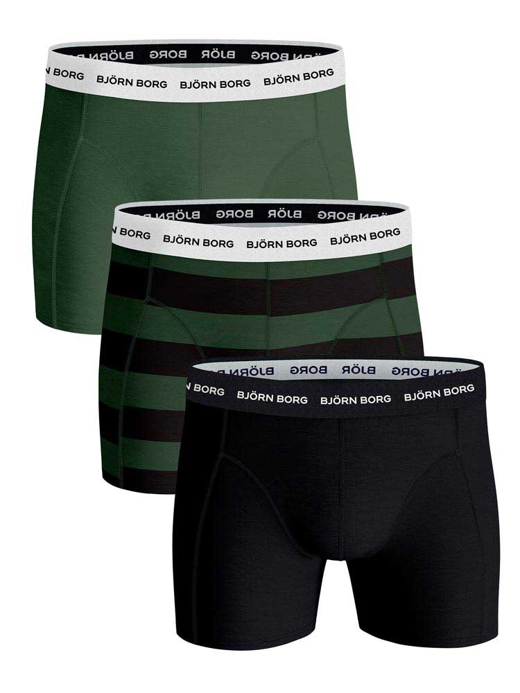 Bjorn Borg - Ess. Cotton Shorts - 3 pack -